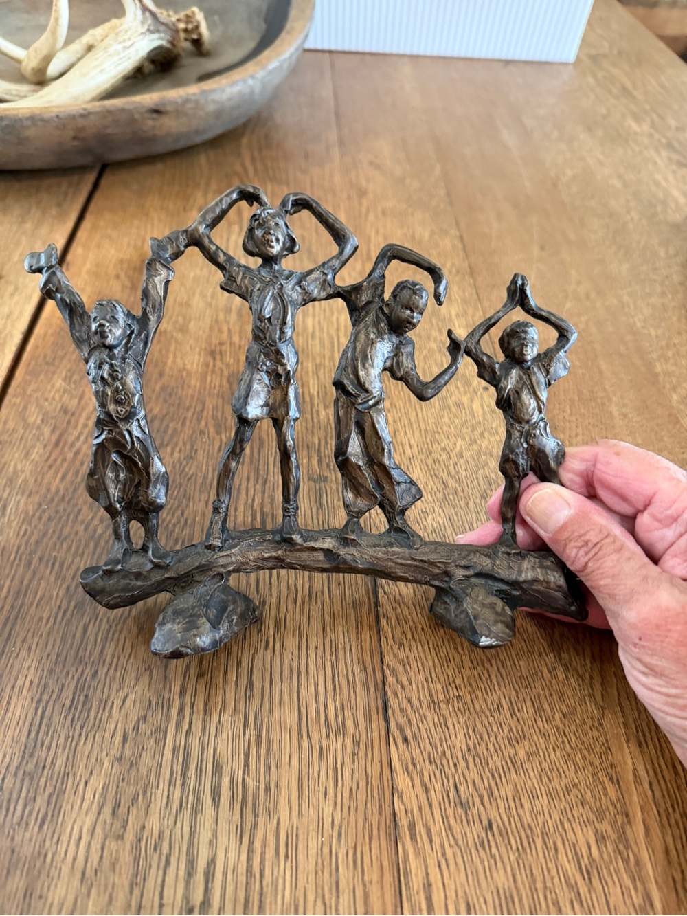 Bronze Collector’s YMCA Children Sculpture